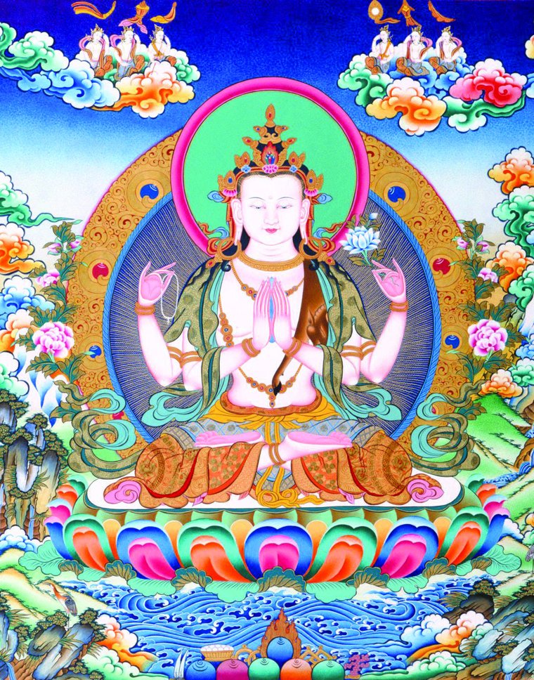 Ārya Avalokiteśvara (Chenrezig)